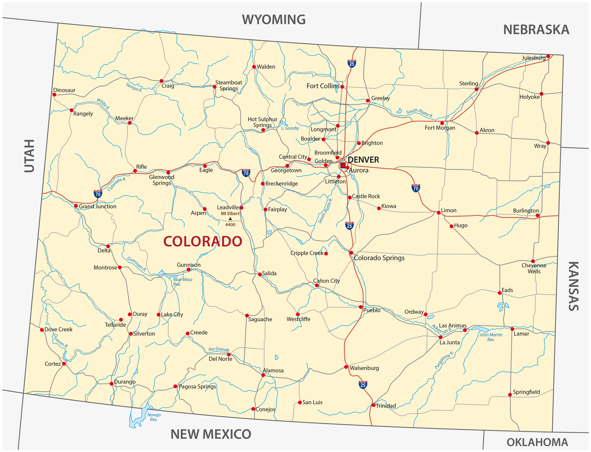 areas served map of colorado Aspen Maintenance Denver, CO