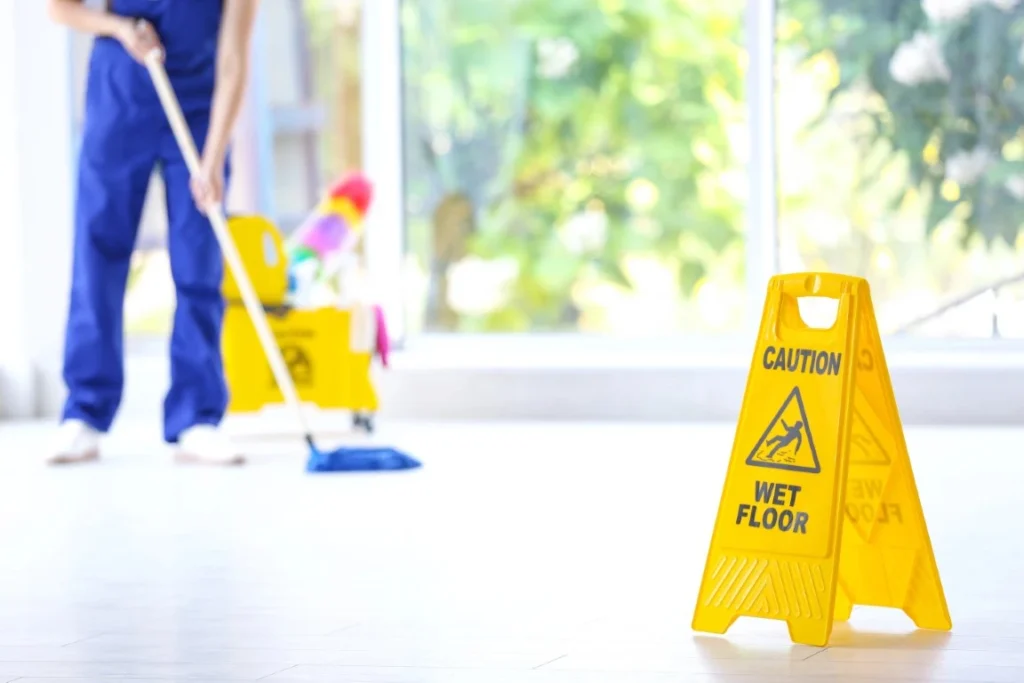 How Clean Floors Can Prevent Dangerous Slip-And-Fall Accidents clean floors prevent slip-and-fall accidents